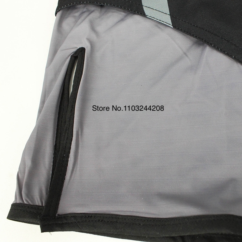 Mens MMA Shorts Vszap Fight Pants Gray Wolf Print Premium Martial Arts Muay Thai Boxing Shorts BJJ Grappling Sparring Trunks