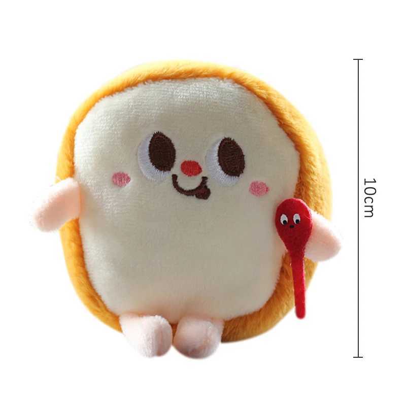 Hamburg Hot Dog Fries Bread Drumsticks Plush Pendant Keychain Creative Cartoon Bag Decoration Car Key Accessories For Girl GiftX241008