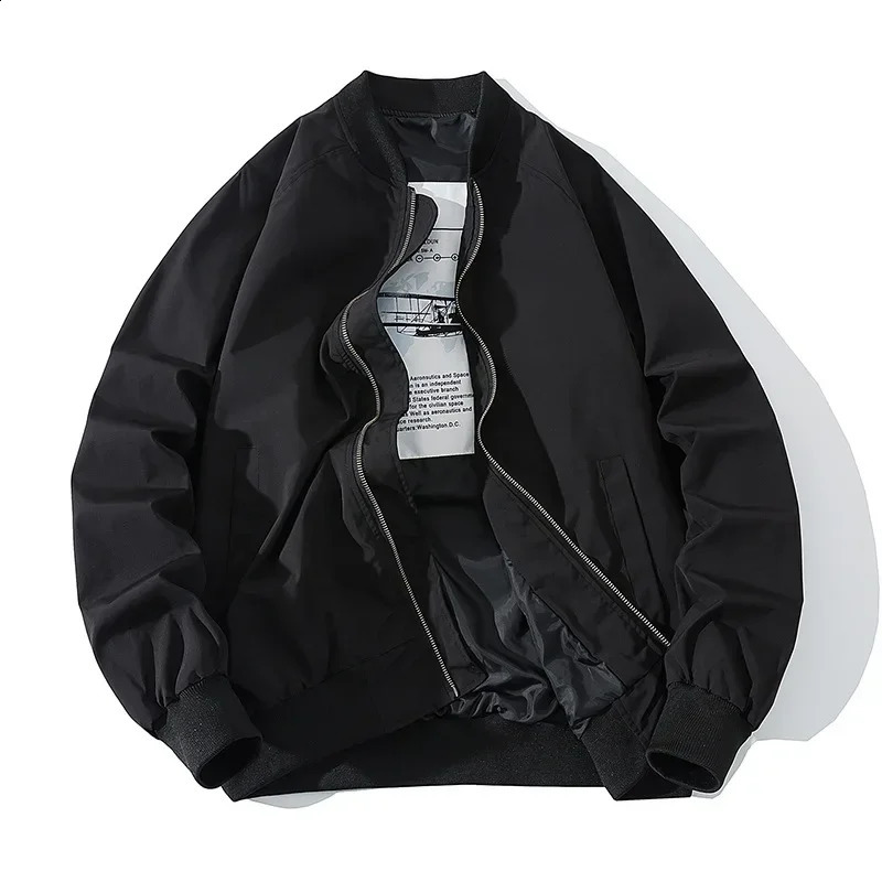 Classic white bomber jacket womens spring fashion 95kg oversized Chaquetas baseball casual loose zipper underwear Z187 240930