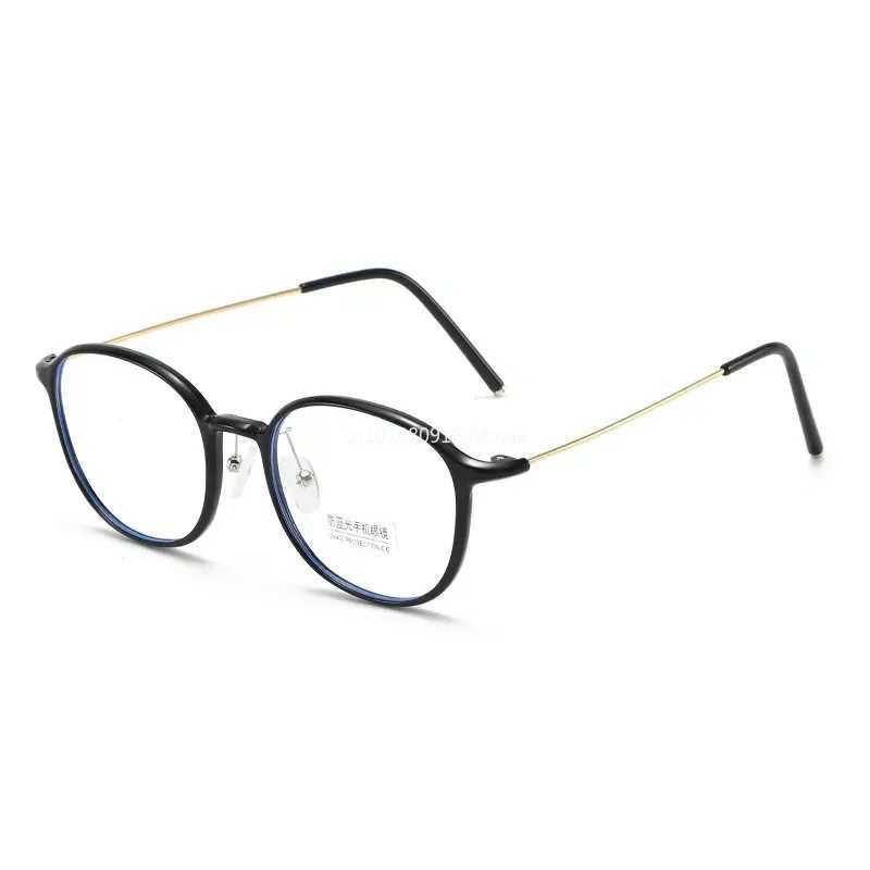 Small and Ultra Light Version Plain Face Glasses Frame Women Anti Blue Light Radiation Oval Glasses Frames Trendy Simple GlassesX241008