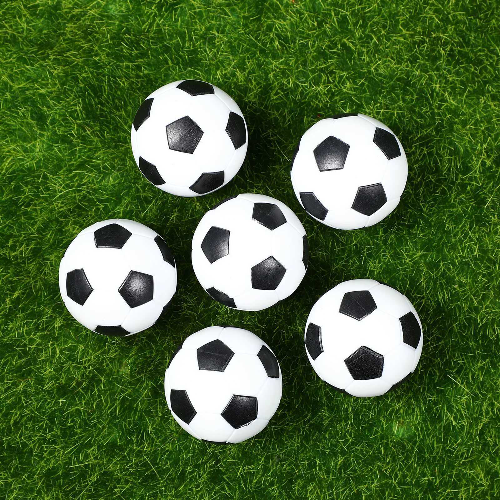 Black and white mini soccer ball tags replace small game props with soccer ballsW241008