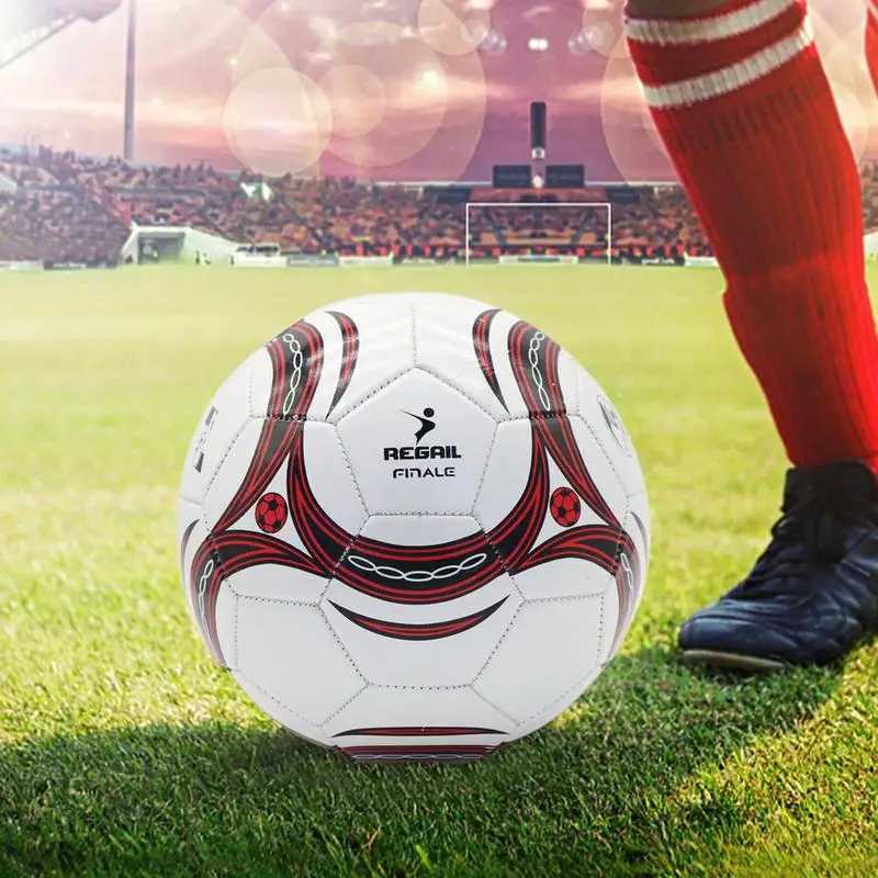 Latest Football Standard Size 5 Machine Stitching Football Outdoor Sports Ague Match Training Ball Childrens GiftW241008