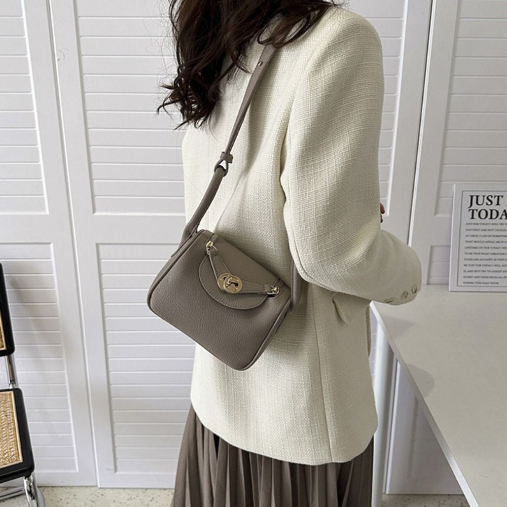 Leather Small Crossbody Bags For Women Handbags And Purses Female Fashion Pillow Bag