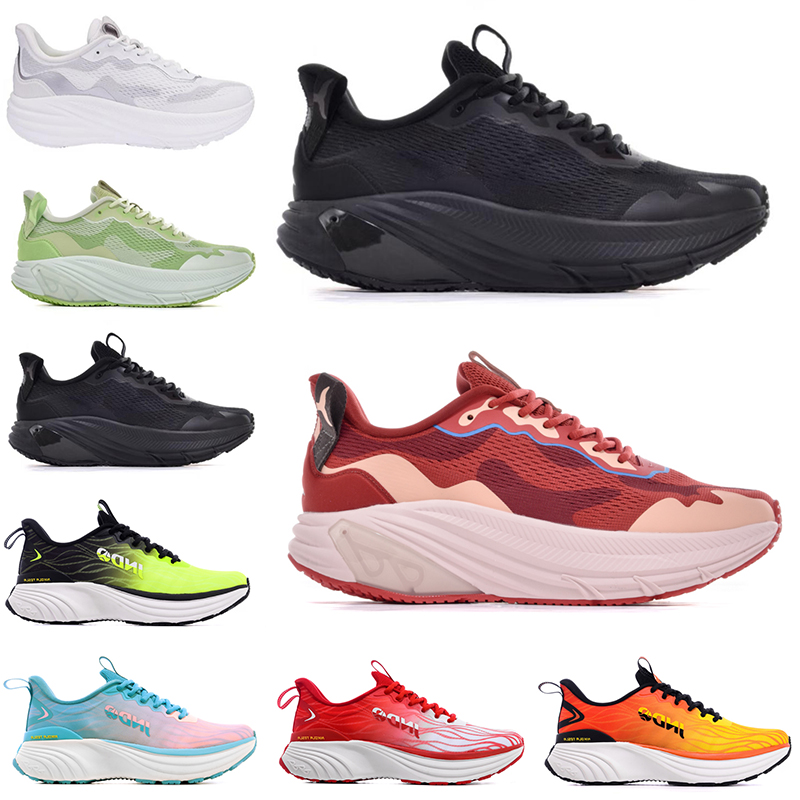JNDO designer shoes Whale sneakers Mens womens running shoe Bionic Power Jet Volcanic Red Green Bean Triple Black Coral Yellow fashion men women sport