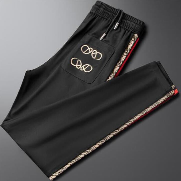 High-quality Outdoor Jogging Sports Pants Fashion Embroidered webbing Trousers Luxury Designer Brand Clothing