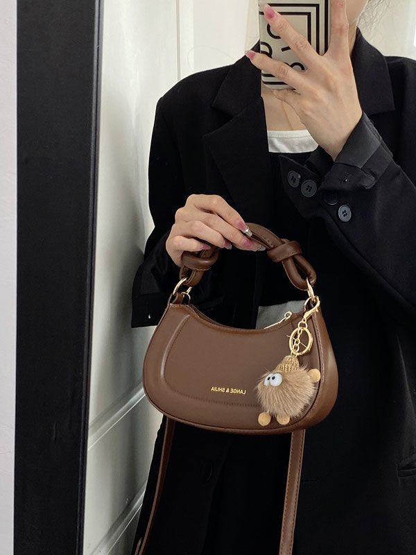 Women's 2024 Autumn/Winter New Designer Handheld Small Fashion Multi functional Shoulder Bag