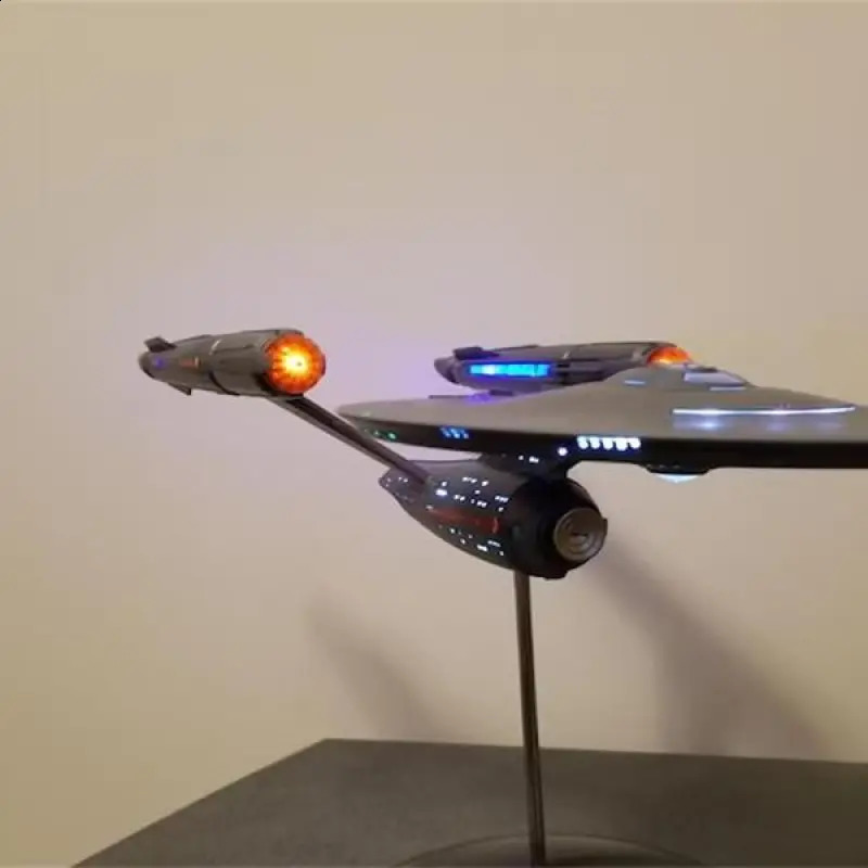 Metal Aircraft Replica Star Treks Enterprise 1 1000 Model Assembly Starship Handmade Decoration Collectibles Toys Gifts 240930 - view 7