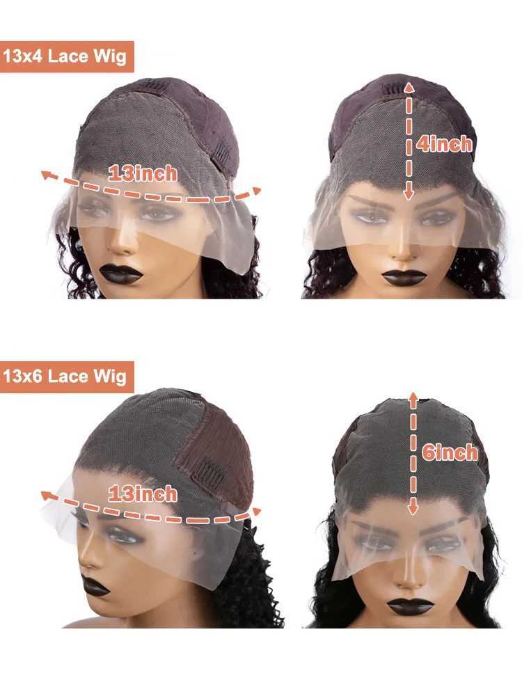30 32 Inch HD Transparent Bone Straight 13x6 Lace Front Human Hair Wigs Brazilian Remy 13x4 Lace Frontal Glueless Wig For WomenXJ241008