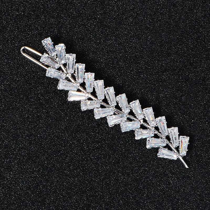 Miaolos Latest Zircon Crystal Hair Clip Wedding Hair Clip Jewelry Accessories Hair Jewelry Headwear Gift for Friends W241007