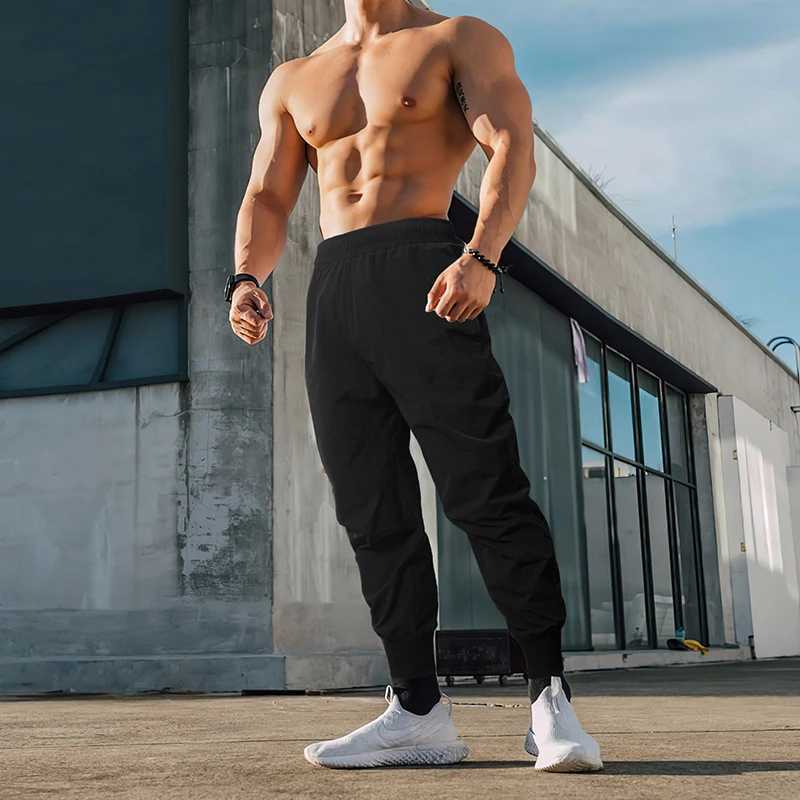 Running Pants Men Summer Joggers Pants Fitness Sweatpants Gym Clothing Men Jogging Trackpants Sports Pants Bodybuilding TrousersX241008
