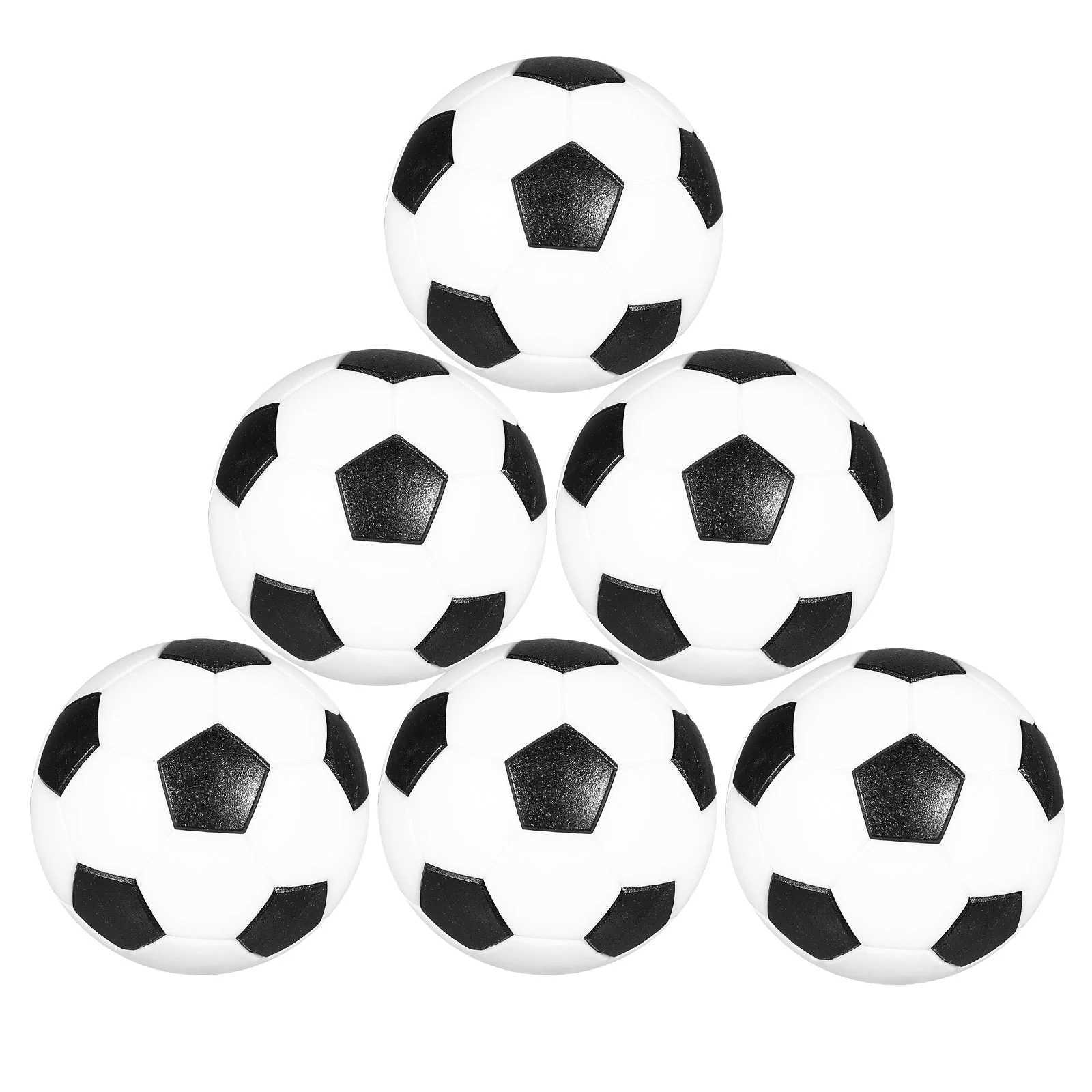 Black and white mini soccer ball tags replace small game props with soccer ballsW241008