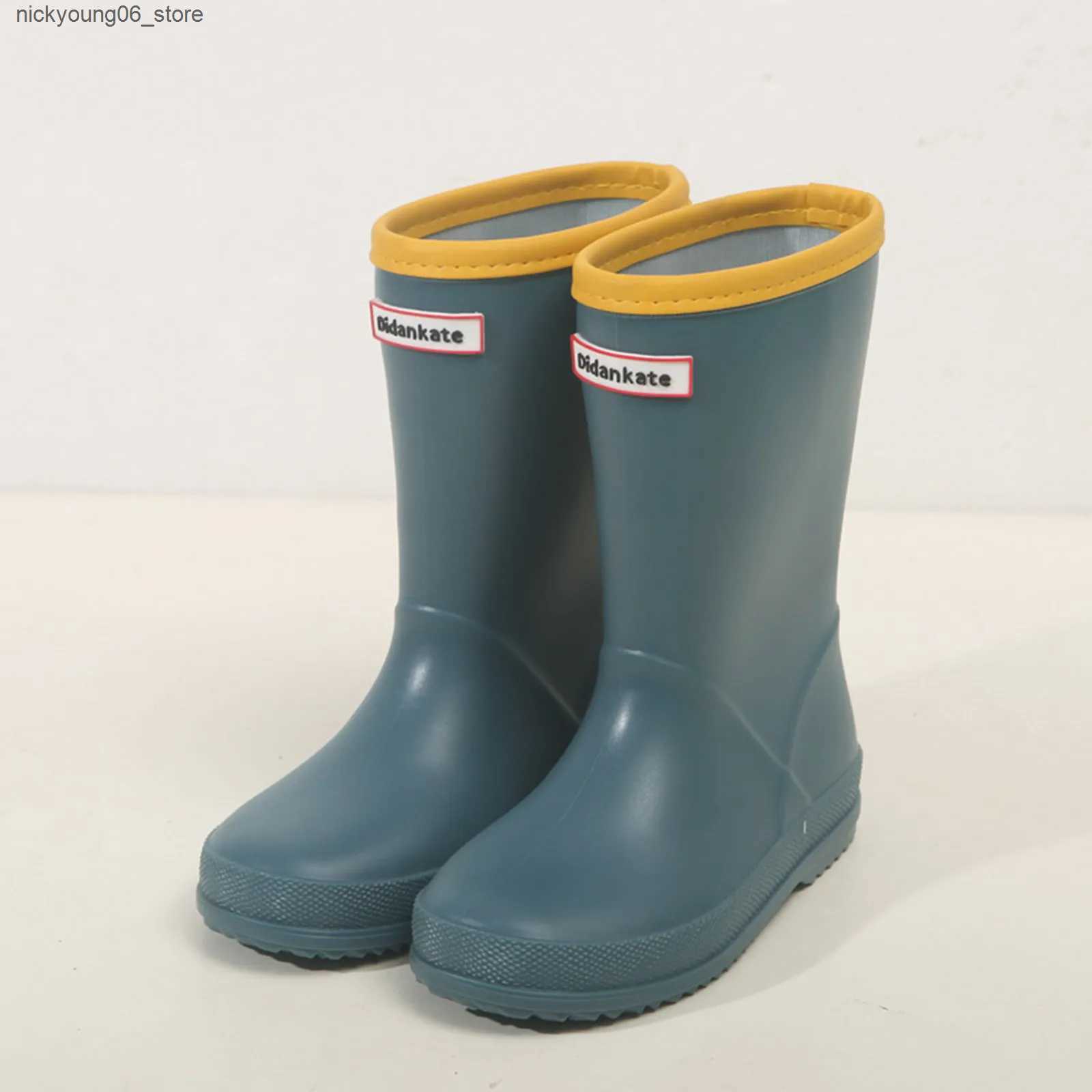 Non-Slip Kids Rain - Durable Waterproof Unisex Children's Boots for Boys and Girls dh5727163