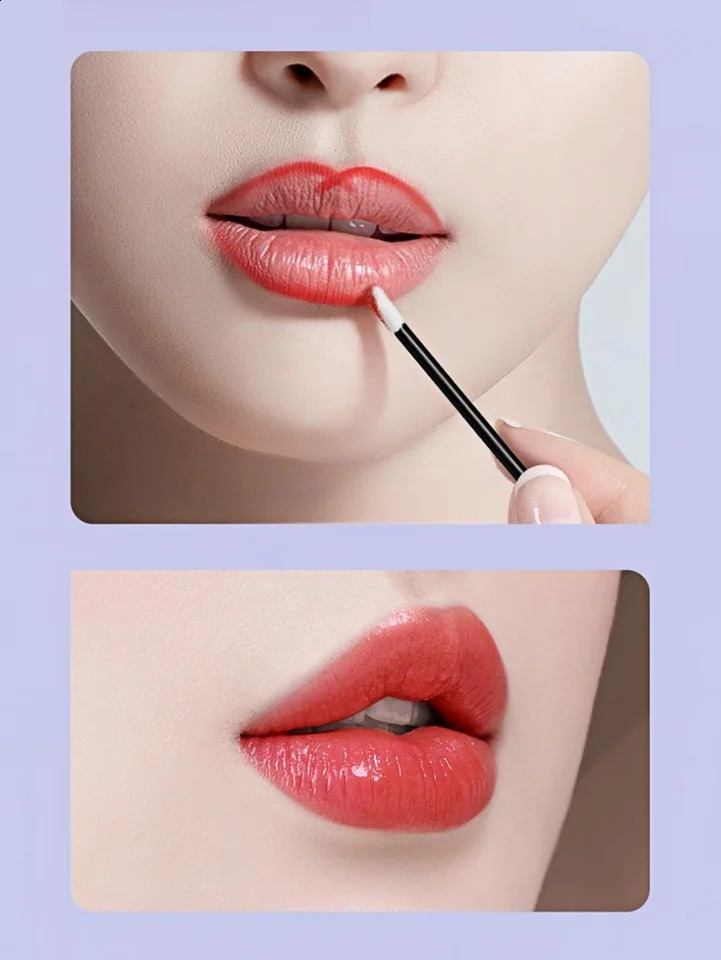 100 disposable lip brushes lip gloss decals for eye black eye shadow lipstick 241008