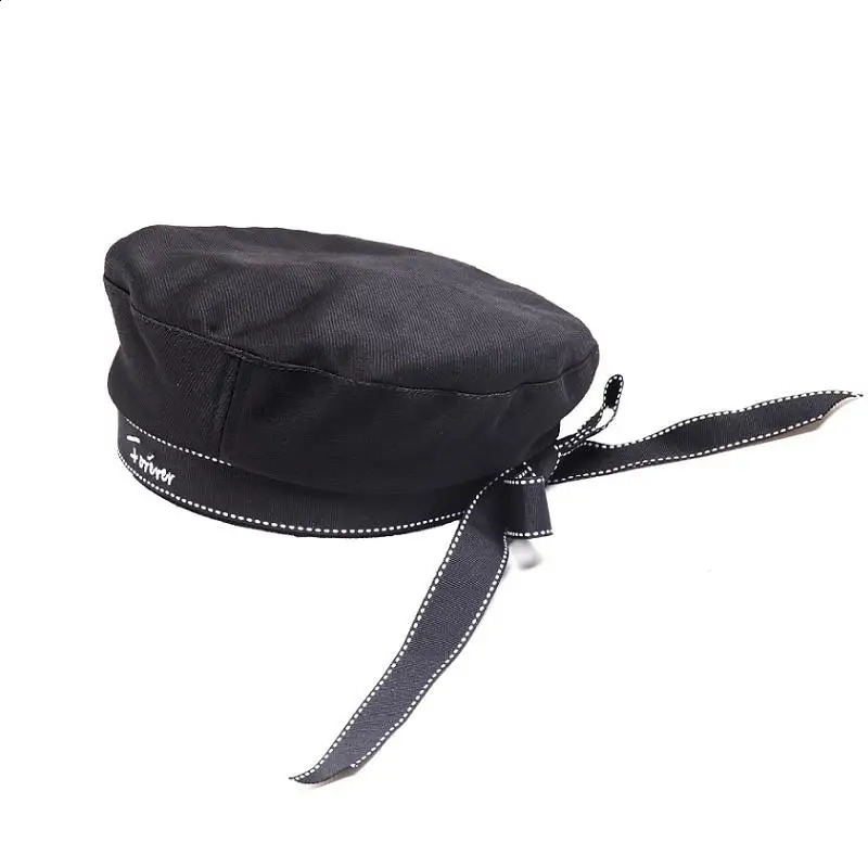 Womens Navy style Beret Sweet and Cute Bow Hat Cotton Outdoor Travel Gathering Together Female Painter Boina Hat 241007