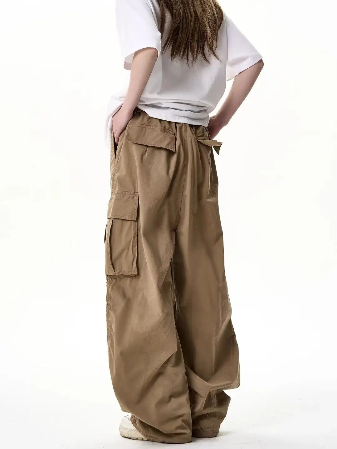 High Street Hip Hop Street Personalized Straight Leg Trendy Mens and Womens Loose Casual Pants 240930