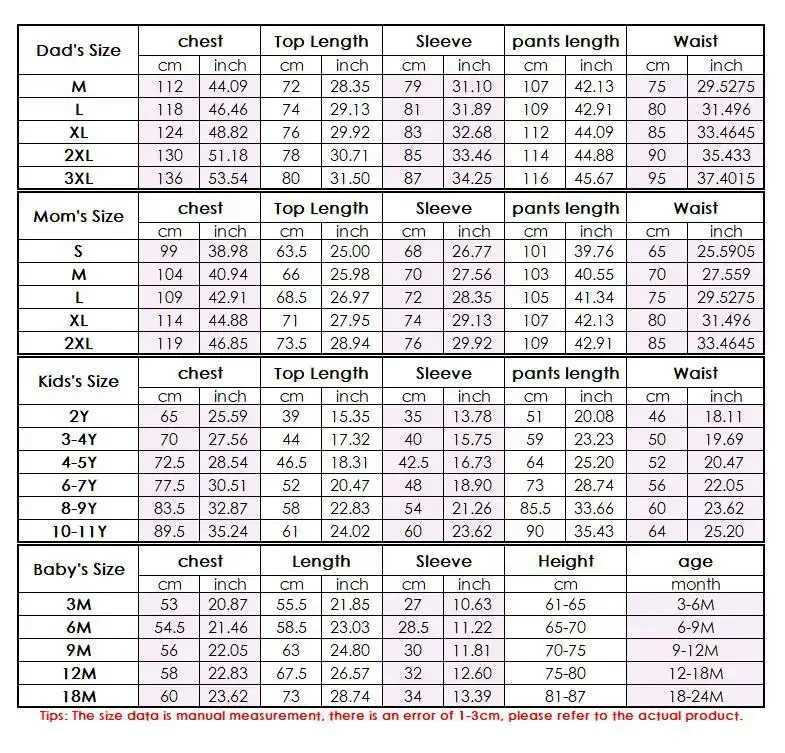 Christmas Crew Print Parent Child Matching Outfits 2024 New Family Pajamas Boys and Girls Clothing Set Loungewear Xmas Look Pajamas W241008