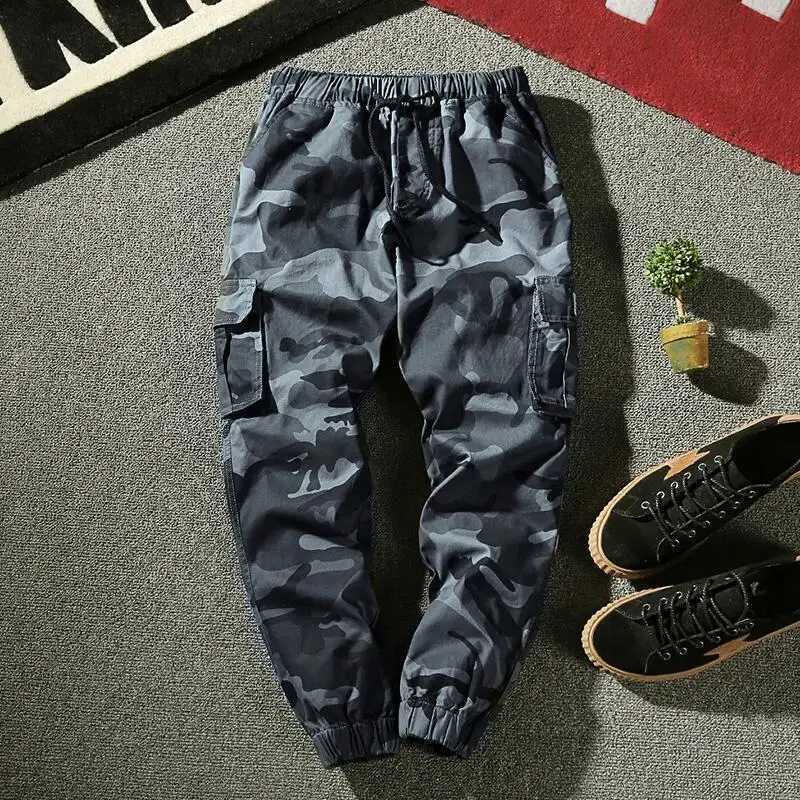 Joggers Camouflage Casual Cargo Pants Men Cotton Trousers Mens Clothes Streetwear Korean Hip Hop Harem Pants 7XL Male pantalonesX241008
