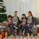 Father Mother Child Pajamas Father Mother and Me Christmas Pajamas 2023 Christmas Deer Family Matching Pajama Set W241008