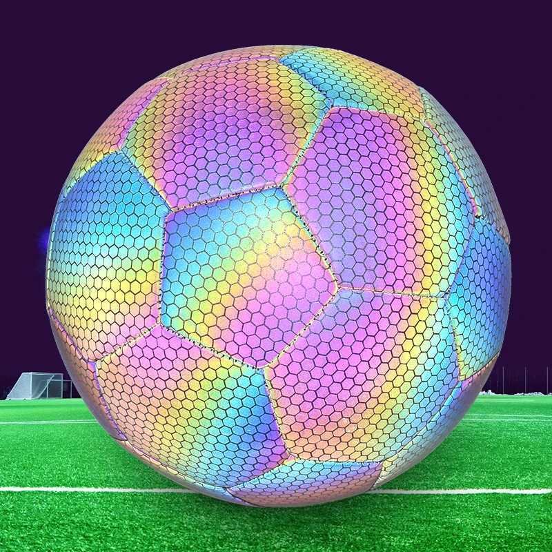 High quality 5th Rctive football luminous football PU Rctive football ball for indoor and outdoor grass trainingW241008
