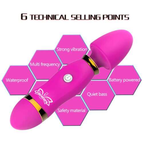 Multi speed vibrator rabbit Dildo G-spot Clit massager adult sex toy for women