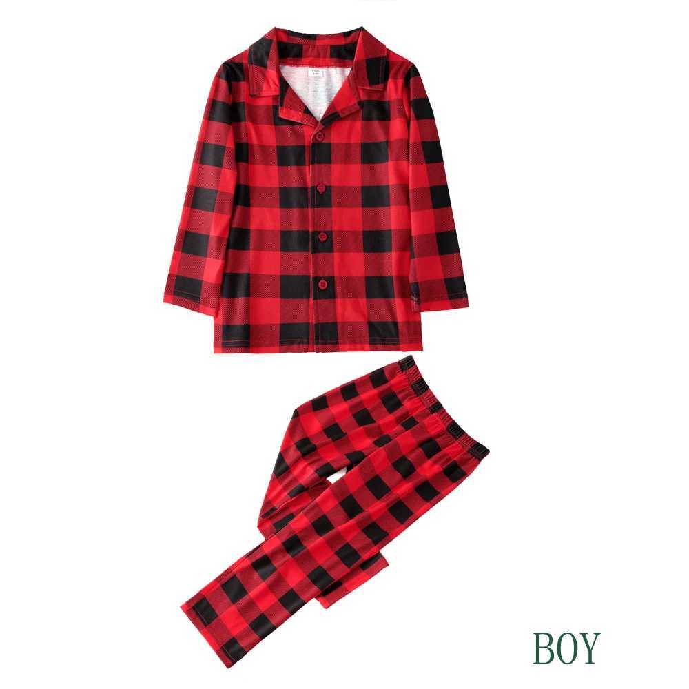 Womens mens and girls sleepwear Christmas matching set plain weave family appearance 2-piece casual set warm sleepwear Christmas gift W241008