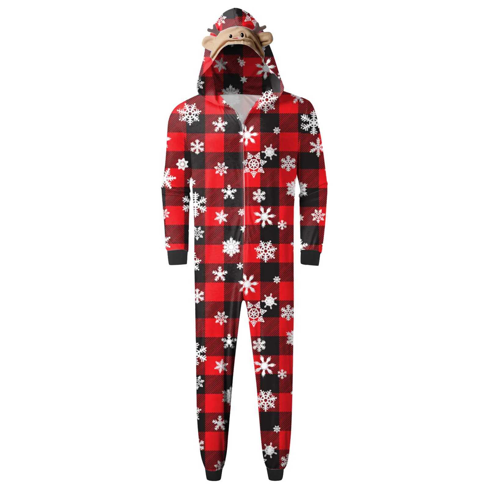 2023 Christmas Camel Printed Flannel Velvet Family Matching Set Adult Children Baby Hoodies Warm Thick Sleepwear W241008
