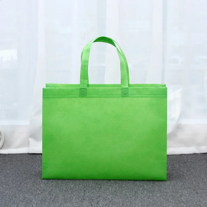 Women Foldable Shopping Bag Reusable Eco Large Handbag Fabric Nonwoven Shoulder Bags Tote Grocery Pouch 240925