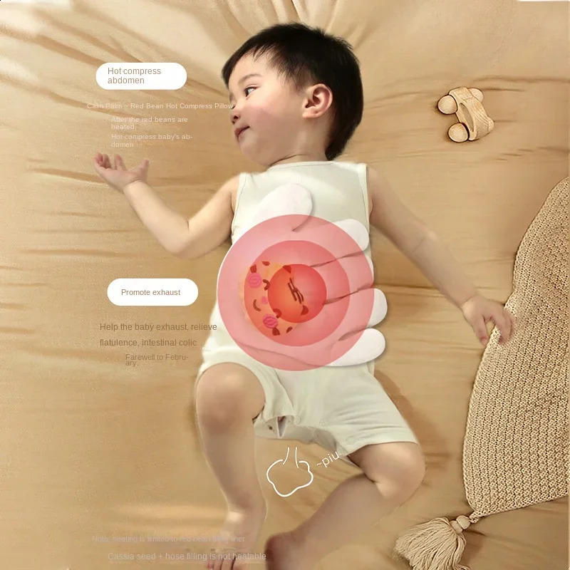Baby Soothing Palm Squeeze Rice Bag Baby Anti Jumping Soothing Big Palm Sleep born Pillow Hands 240921