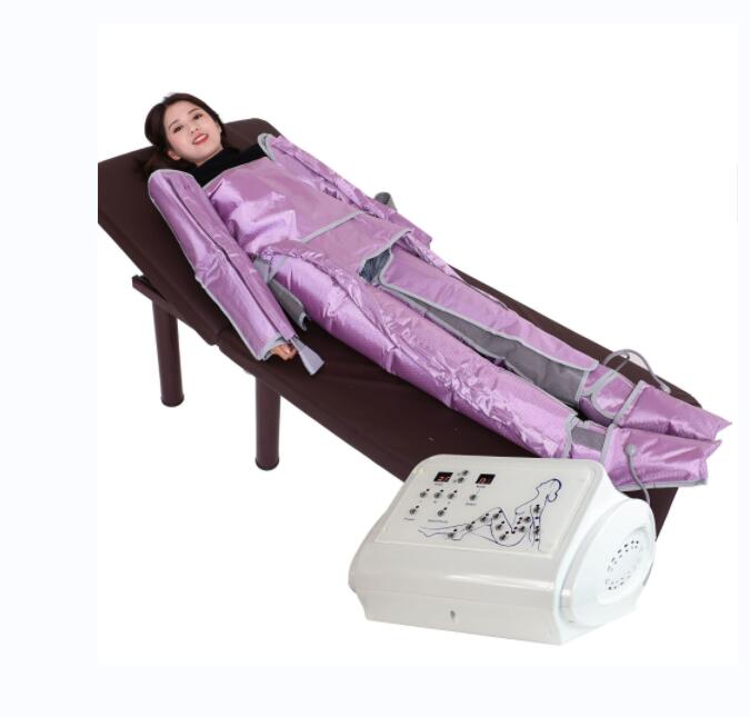 pressotherapy system lymphatic drainage massage slimming device 28 air chambers vacuum therapy presoterapia blood circulation boots air pressure massa