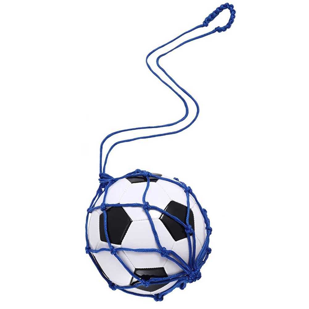 Football kicking and throwing single practice training auxiliary equipment suitable for ball size 3 4 5 Football training net Youth training equipment