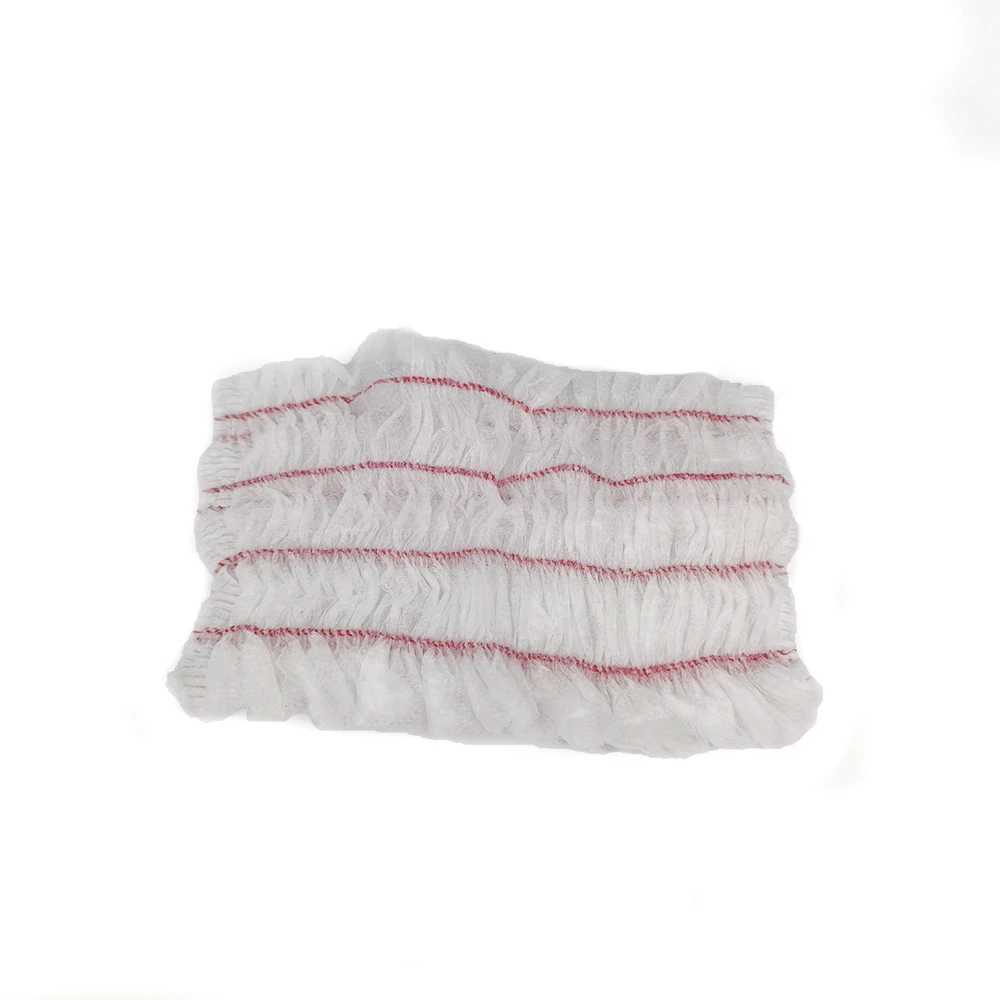 100 pieces of elastic waterproof headband non-woven fabric disposable hair salon W241007