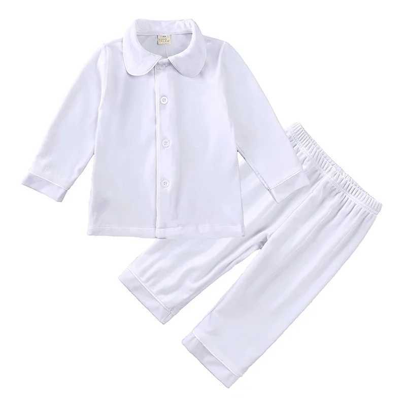 2024 Baby Red Velvet Christmas Pajamas 9M-9T Boys and Girls Dress Set Robe Family Matching Christmas Clothing Support Customized Clothing W241008
