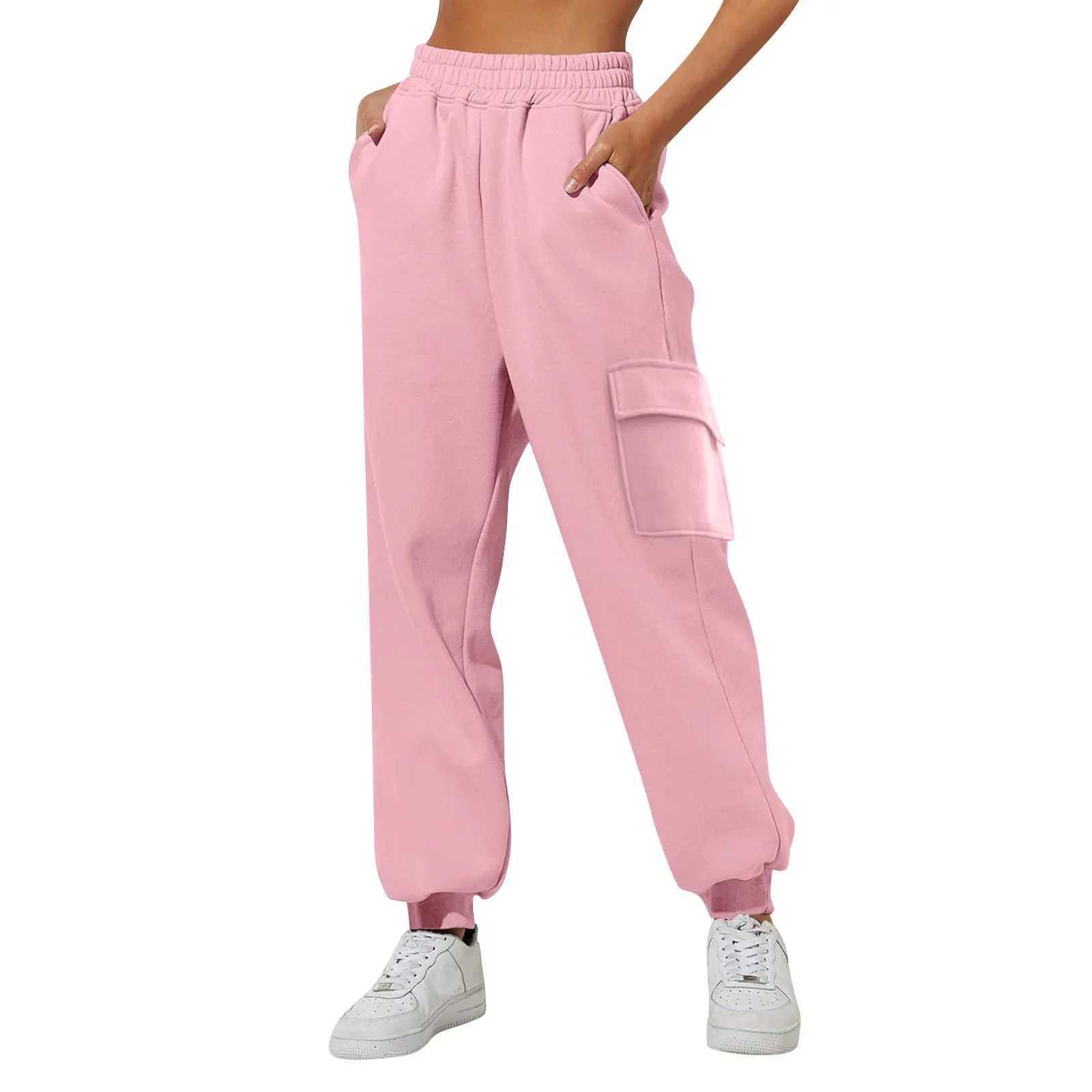 Womens Thin High Waisted Loose Sweatpants Comfortable High Waisted Jogging Pants With Pockets Casual for WomanX241008