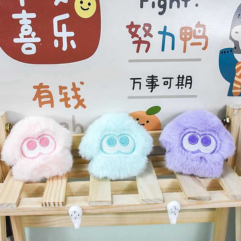 Splatoon Inkling Plush Keychain Anime Orange Red Inkling Kawaii Animal Backpack Pendant Soft Stuffed Cartoon Toy Doll Kid GiftX241008