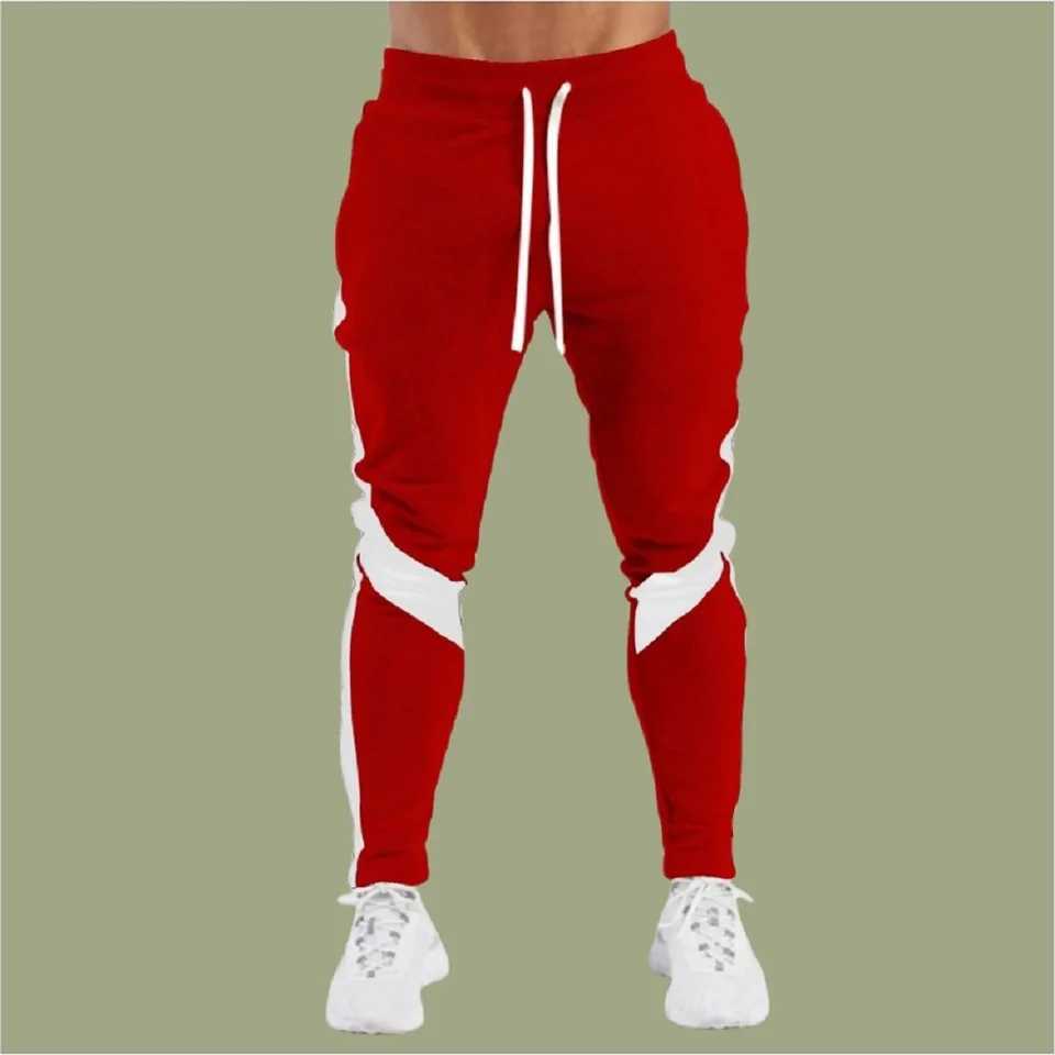 Mens Joggers Casual Pants Fitness Men Sportswear Tracksuit Bottoms Skinny Sweatpants Trousers Black Gyms Jogger Track PantsX241008