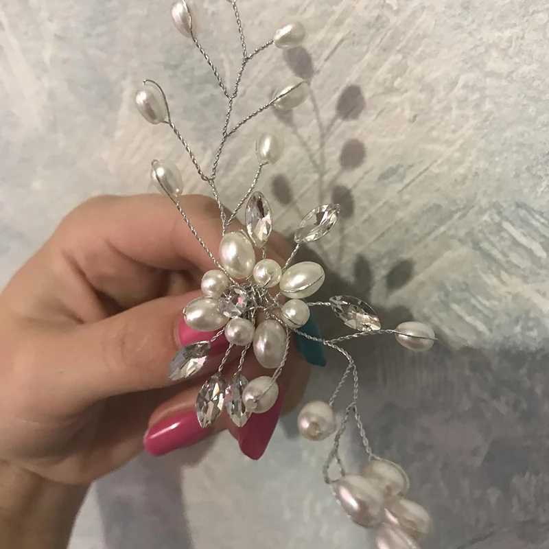 New Hot Selling Elegant Bridal Beads Handmade Flowers Beautiful Crystal Hair Accessories Wedding Hair Pin Bridal Decoration W241007