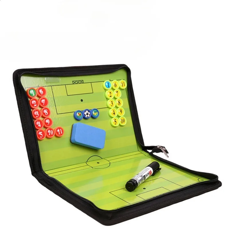 Foldable magnetic tactical board football training clipboard coaching team with large eraser 241008