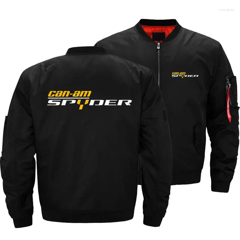Mens Jackets Stylish Casual Can Am Streetwear Bomber Coat Air Pilot Windbreaker Thick Motorcycle T Shirt 4xl 5XL