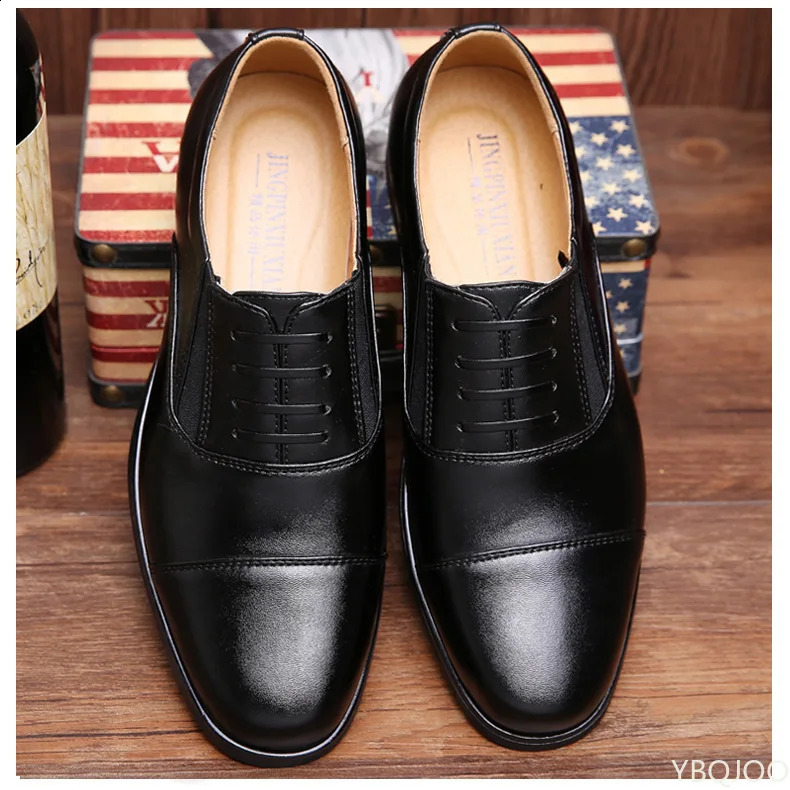 Mens dresses shoes s business leather shoes mens comfort points social shoes mens sports and leisure shoes 240923