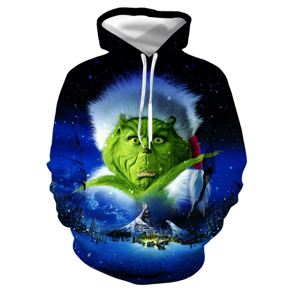 Men's Hoodies High Street 3D Printed Men Women Cartoon Hoody Sweatshirts Long Sleeved Sweater Men Fashion Stylish Tops Jumper Printing Tops