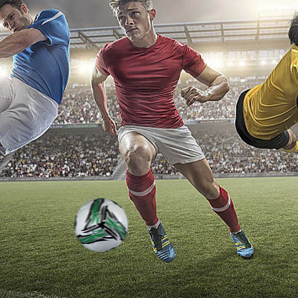 Profit Machine Sewing Football No.4 No.5 Football PU Competition Training Ball Youth Football GameW241008