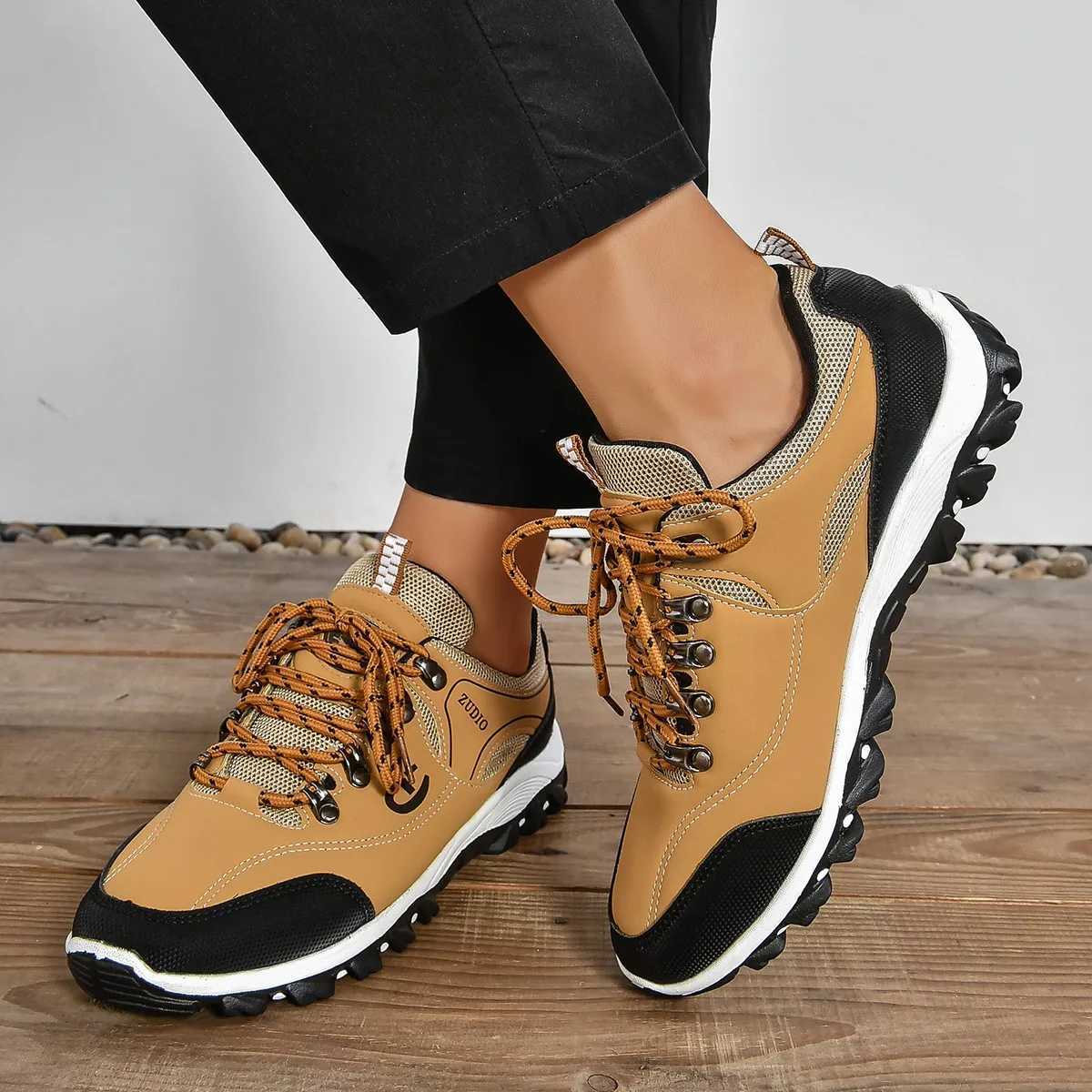 Trend mens casual sports shoes comfortable outdoor platform shoes mens travel lightweight hiking sports shoes size 48 Sapato Masculino Y241008