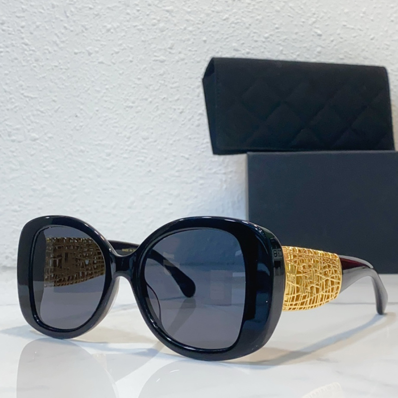 Luxury Oval Sunglasses Fashion Big Thick Frame 5531 Designer Sunglasses Woman Stylish Outdoor Goggles Radiation Protection UV400 With box