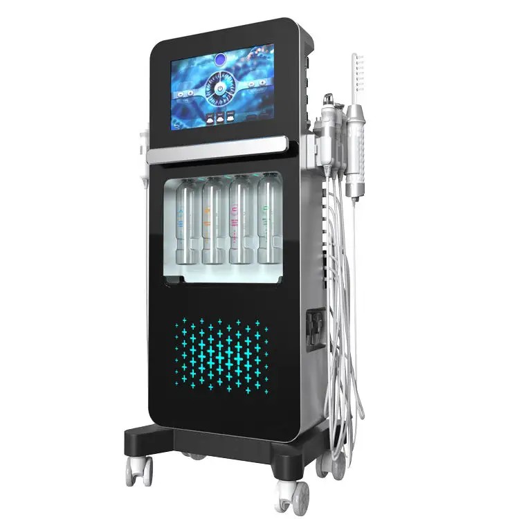 High End Multi-effect beauty Management Machine 17 in 1 Face Dermabrasion Aqua Peel Oxygen Jet Skin Revitalizer Moisturizing Diamond Peeling Salon