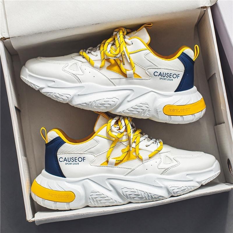 Men's 2024 Trend Casual Sneakers: Versatile Thick Sole Autumn Sports Shoes dh5727163