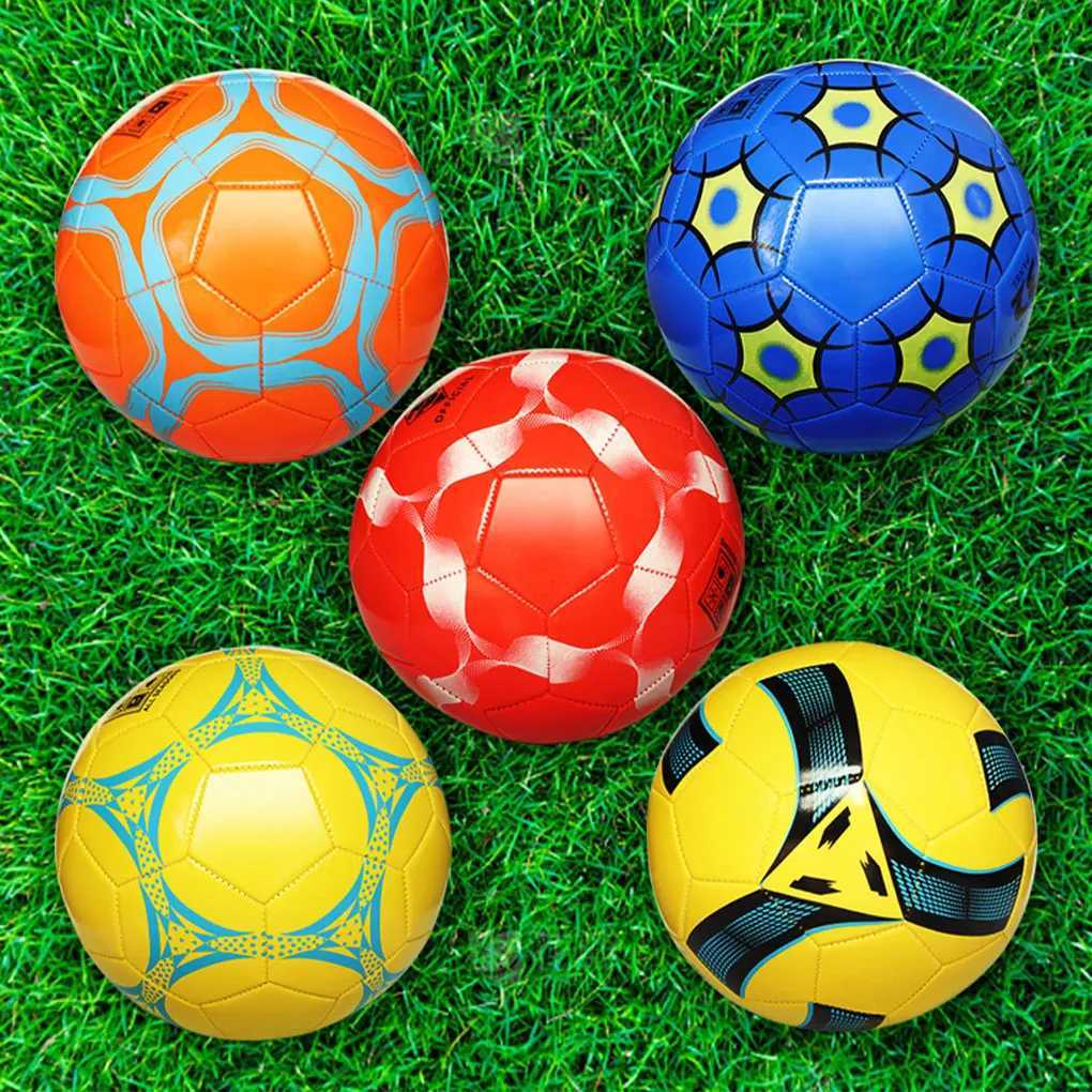 High quality latest football official size 5 PVC material outdoor competition ague football training bola de futW241008