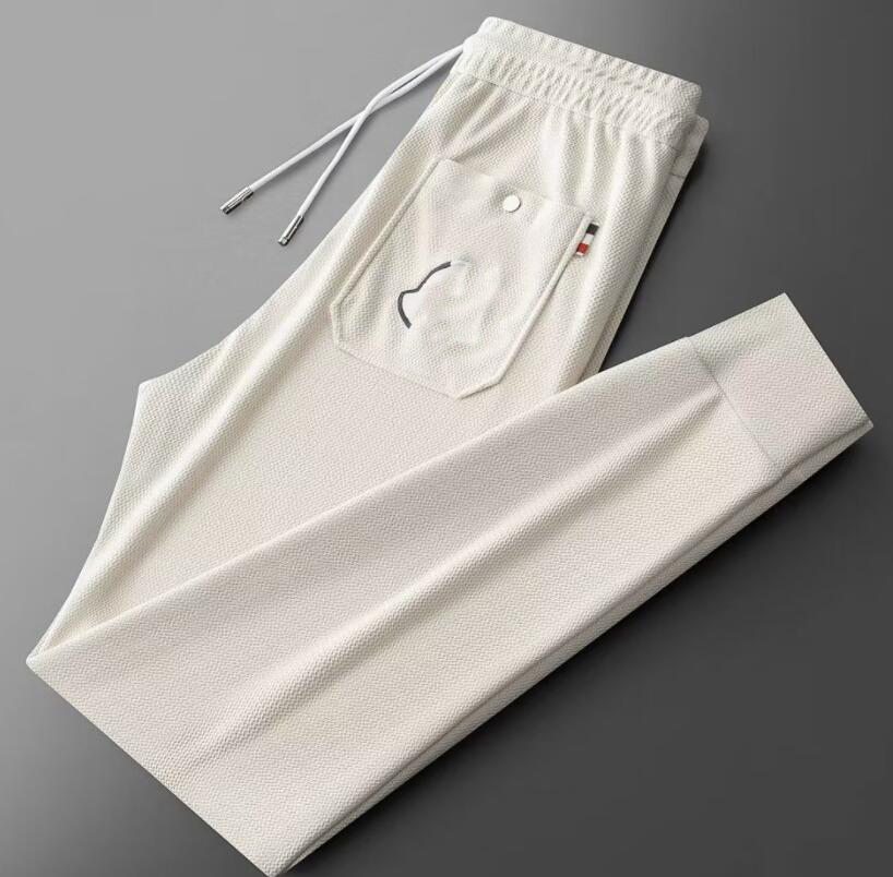 2024 New Men Women Casual Long Pants Spring Summer High Quality waffle Sweatpants Fashion Versatile Soft Jogging Sports Pants