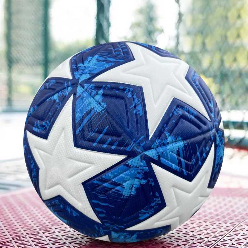 PU adhesive football ball size 4 size 5 indoor and outdoor training football wear-resistant anti slip youth practice ballW241008