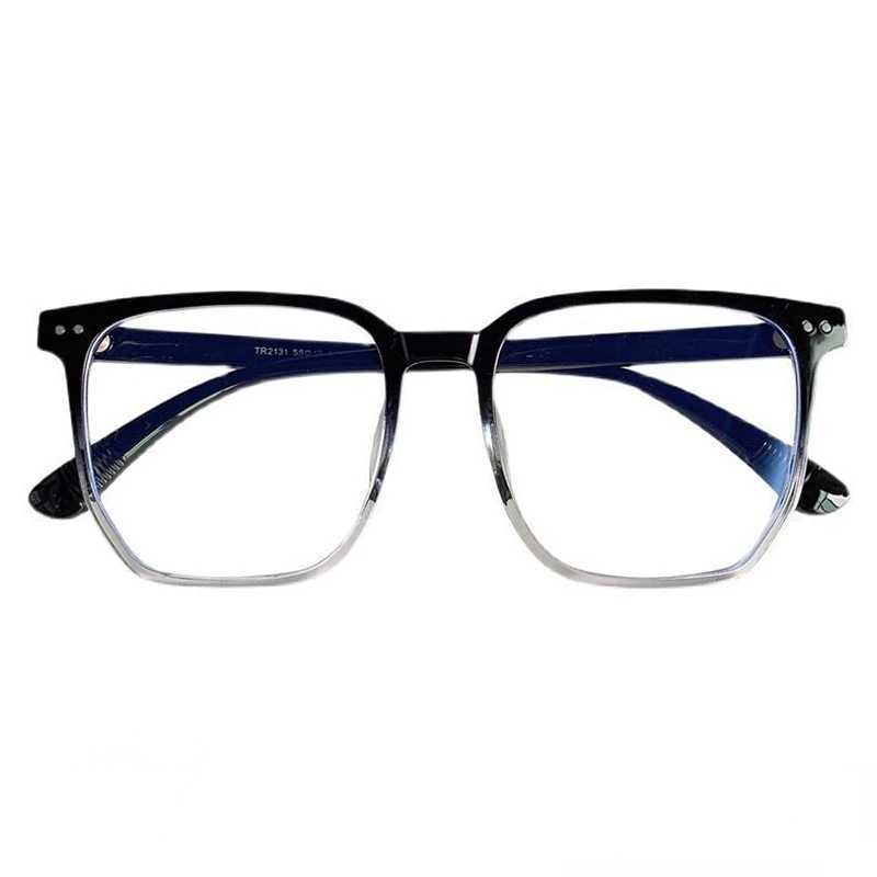 Blue Light Glasses PC Frame Anti Blue Light Blocking Radiation Sunglasses Unisex Trend Clear Lenses Computer GlassesX241008