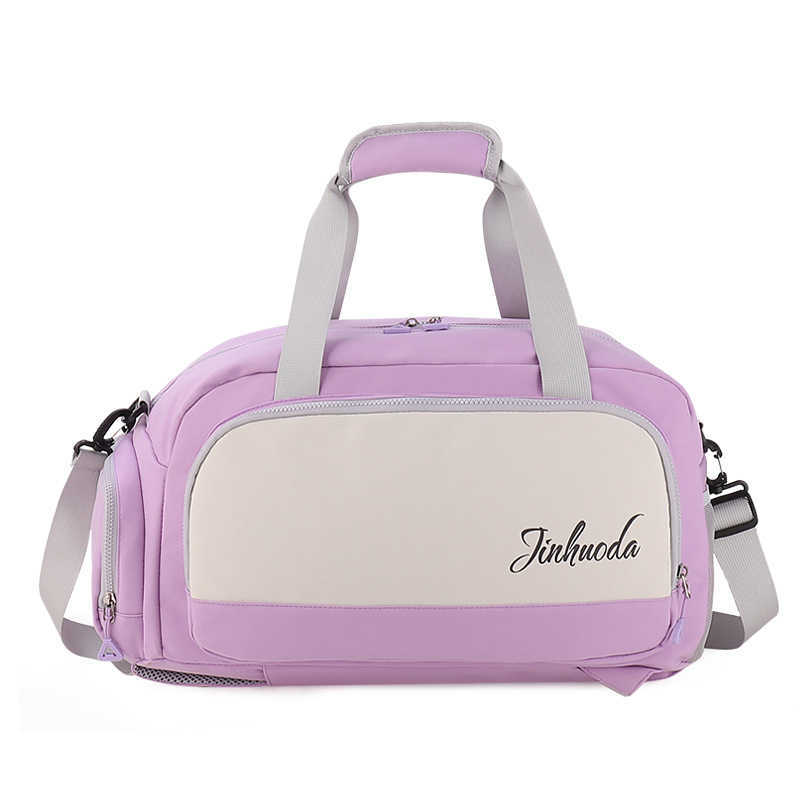 Sports fitness bag women with multifunctional shoe compartment, swimming and yoga bag, large capacity leisure travel backpack for men 241015